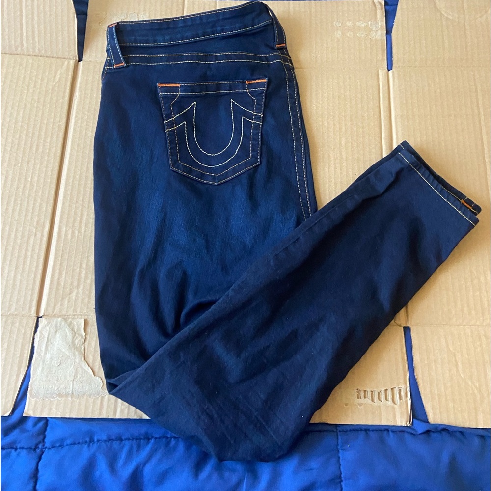 True Religion Jean leggings Women Size 36